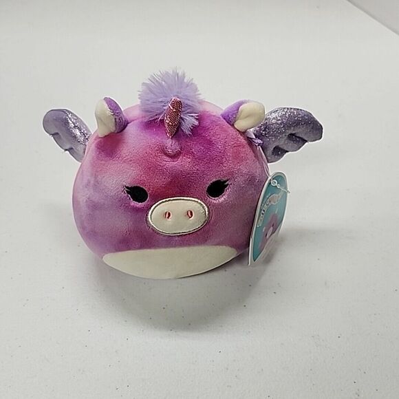 Squishmallow Willow Tie Dye 5" Pegasus NWT - Picture 3 of 11